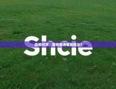 劲敌对决，固若金汤谁能胜出？